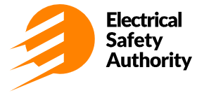 ESA logo with orange emblem