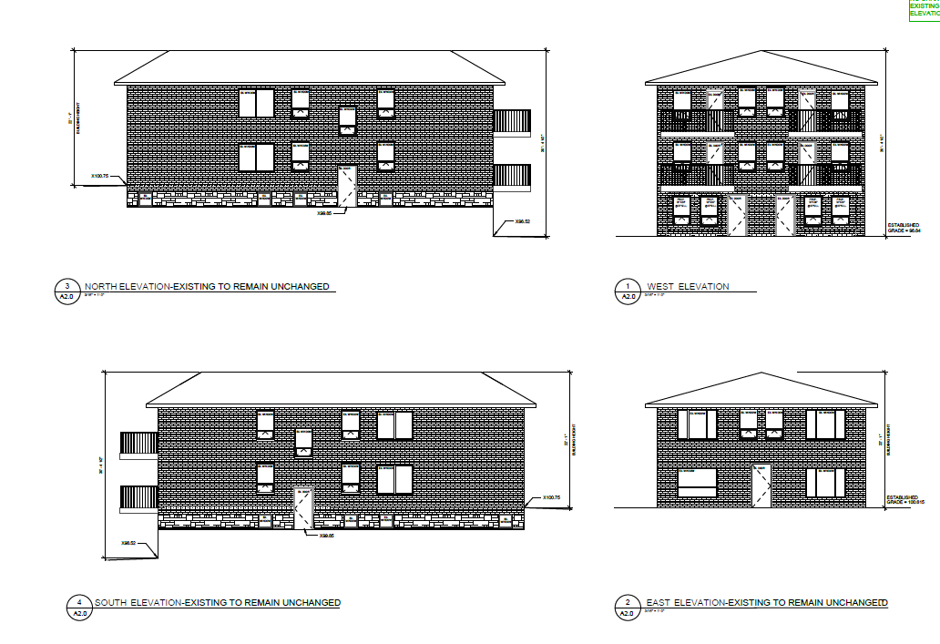 Rental apartment retrofit assessment in North York