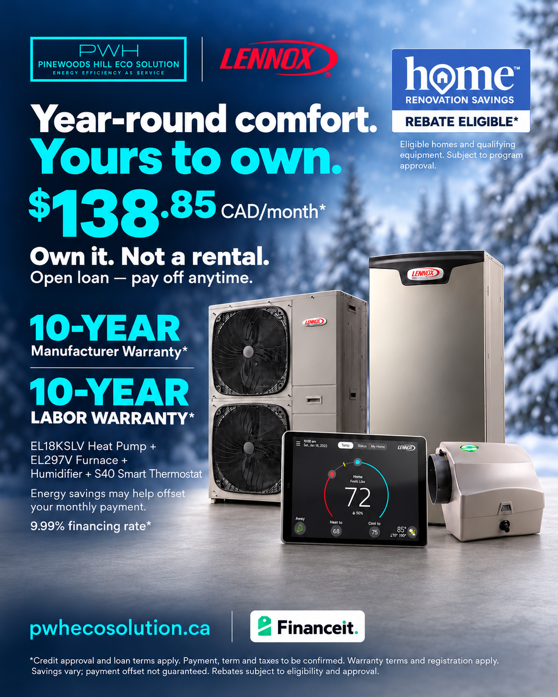 Lennox Dual Fuel Plan